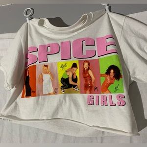 Spice girls crop top